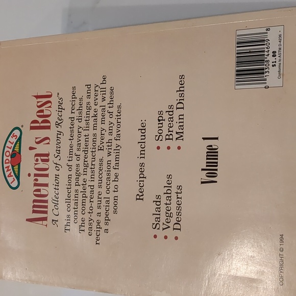 America's Best, cookbook - Picture 3 of 4